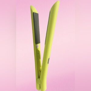 Miel Beauty Professional Hair Straightener in Neon Yellow. New in box!